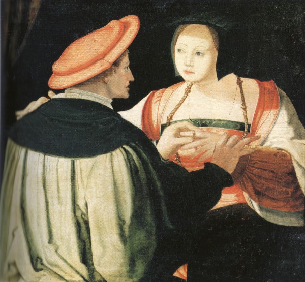 The engagement by Lucas van Leyden